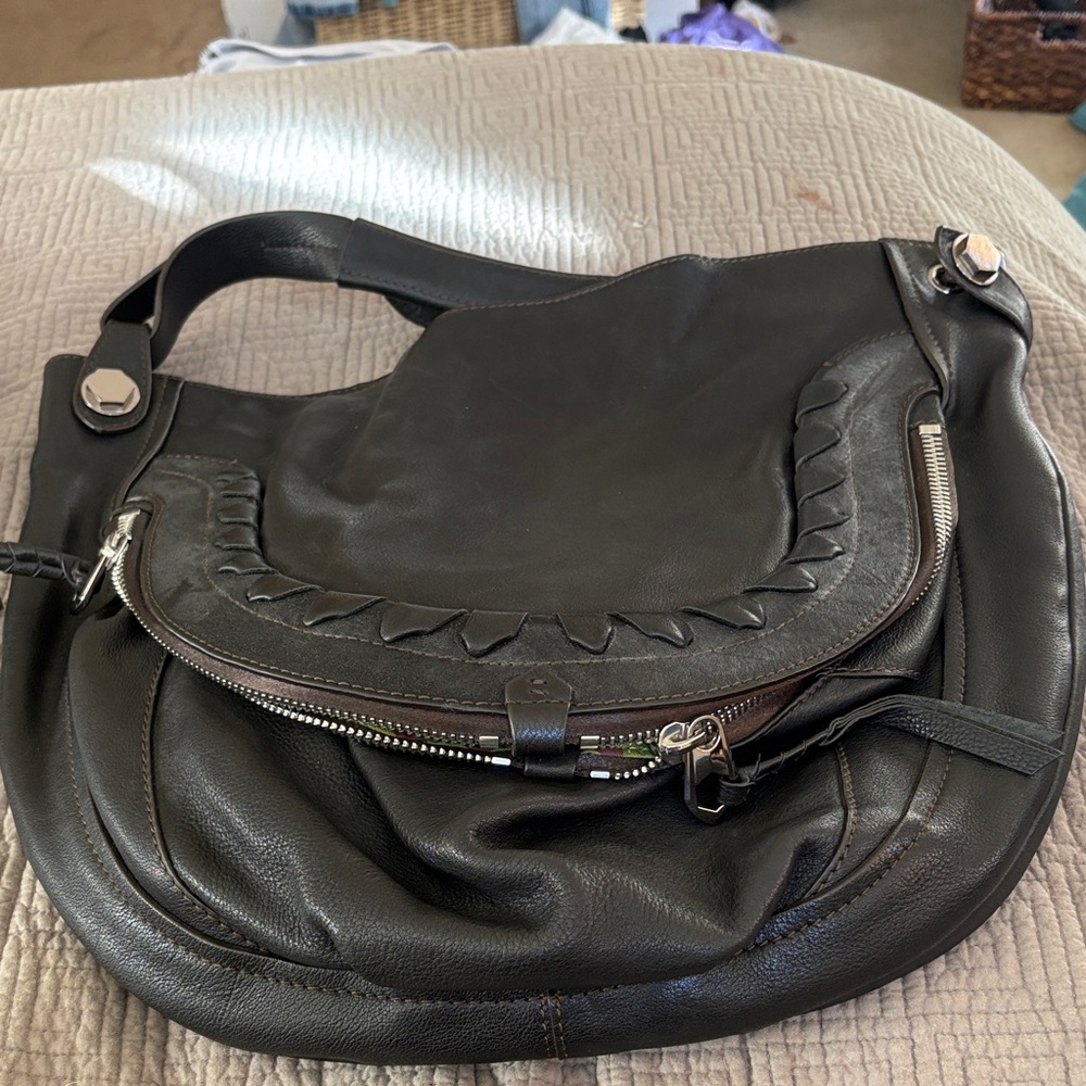 Black Leather Women's Bag